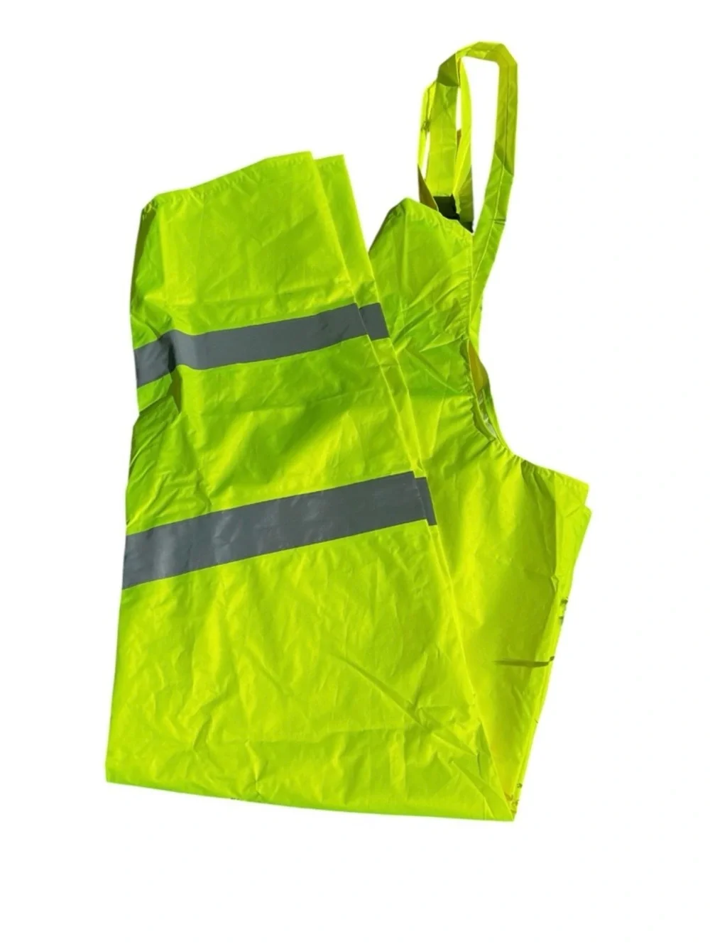 High-Visibility Yellow Waterproof Safety Bib Overalls